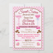 Sweet Soiree Bridal Dusche Einladungen (Vorderseite)