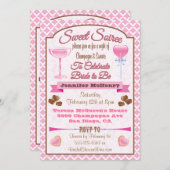 Sweet Soiree Bridal Dusche Einladungen (Vorne/Hinten)