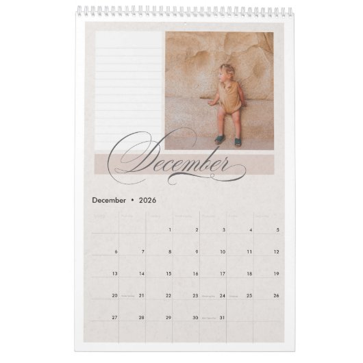 Sweet Sonora Anpassbarer Kalender (Dez 2026)