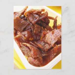 Sweet & Sour Dried Ham [Muu Wan] Postkarte