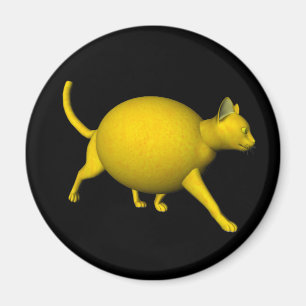 Sweet-Sour-Lemon-Katze Magnet