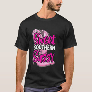 Sweet Southern & Sassy Folk Style Western Country T-Shirt