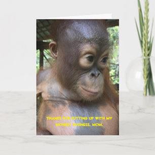 Sweet Special Mother's Day Segen Karte