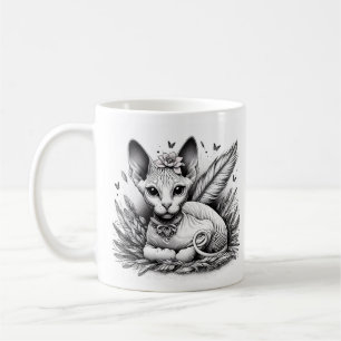 Sweet Sphynx Cat Kaffeetasse