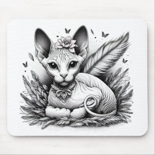 Sweet Sphynx Cat Mousepad