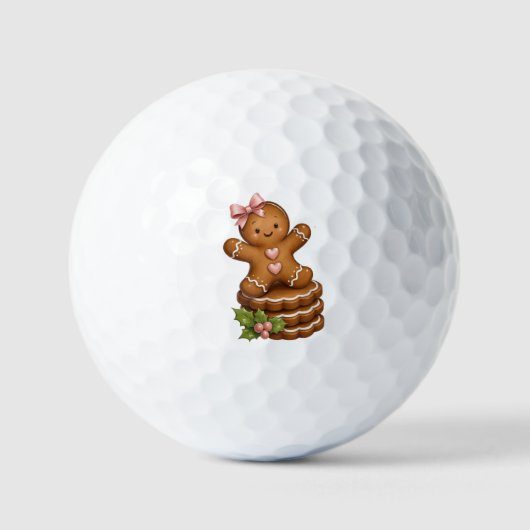 Sweet, Spicy and Stacked! Gingerbread Golfball (Vorderseite)