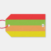 Sweet Spicy Fiesta Brautparty Gevor Geschenkanhänger (Rückseite Horizontal)