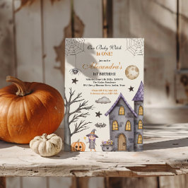 Sweet & Spooky Baby Witz Geburtstag Einladung