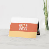 Sweet & Spooky Einladung (Vorderseite)