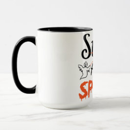 Sweet Spooky Ghosts Halloween Tasse
