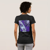 Sweet Spooky Girl Halloween pixel Art T-Shirt (Schwarz voll)