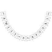 Sweet & Spooky Gothic-Blume-Tattoo Kinderdusche Wimpelkette (Alle)