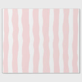 Sweet spretty gürtelndes Muster Pink White Geschenkpapier (Flach)