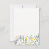 Sweet Sprigs Geneale Neutral Flat Vielen Dank Mitteilungskarte (Rückseite)