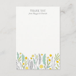 Sweet Sprigs Geneale Neutral Flat Vielen Dank Mitteilungskarte