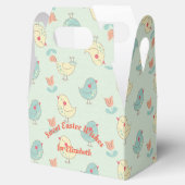 Sweet Spring Birdies Gable Favor Box Geschenkschachtel (Geöffnet)