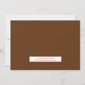 Sweet Spring Bunny Boy Baby Shower Einladung (Rückseite)