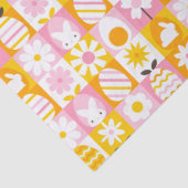 Sweet Spring Easter Patchwork  Seidenpapier (Detail)