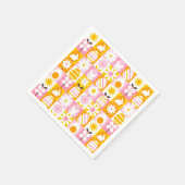 Sweet Spring Easter Patchwork  Serviette (Ecke)