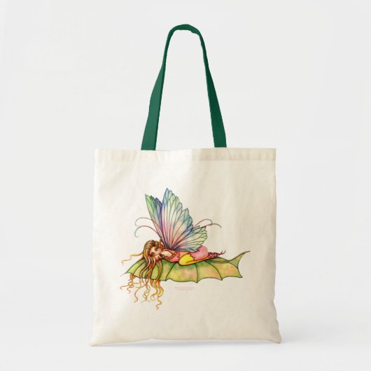 Sweet Spring Fairy Tote Bag, Fee Art Tragetasche (Vorne)