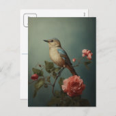 Sweet Spring Feiertagspostkarte (Vorne/Hinten)