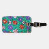 Sweet Spring Greenery Floral Gepäckanhänger (Vorderseite horizontal)