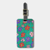 Sweet Spring Greenery Floral Gepäckanhänger (Vorderseite vertikal)
