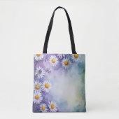 Sweet Spring Lavender & Daisy Tasche (Vorderseite)