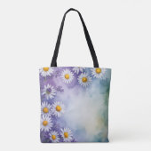 Sweet Spring Lavender & Daisy Tasche (Rückseite)