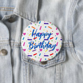 Sweet Sprinkle Geburtstagsparty Thema Button (Beispiel)