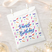 Sweet Sprinkle Geburtstagsparty Thema Geschenktütchen (Ausgeschnitten)