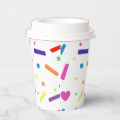 Sweet Sprinkle Geburtstagsparty Thema Pappbecher (Rechts)