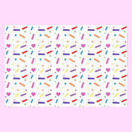 Sweet Sprinkle Geburtstagsparty Thema Seidenpapier