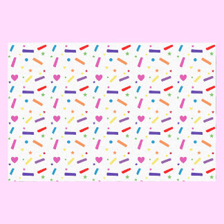 Sweet Sprinkle Geburtstagsparty Thema Seidenpapier