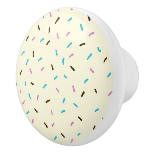 Sweet Sprinkles Ceramic Knob (Vanilla Cream) Keramikknauf (Rechts)