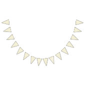 Sweet Sprinkles Gelb Wimpelkette (Alle)