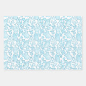 Sweet Sprinkles Ombre Blue Geschenkpapier Set (Vorderseite 3)