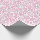 Sweet Sprinkles Ombre Pink Geschenkpapier (Ecke)