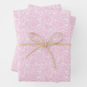 Sweet Sprinkles Pink Geschenkpapier Set (Beispiel)