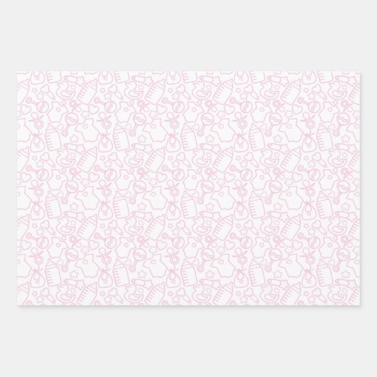 Sweet Sprinkles Sweet Pinks Geschenkpapier Set (Vorderseite 2)