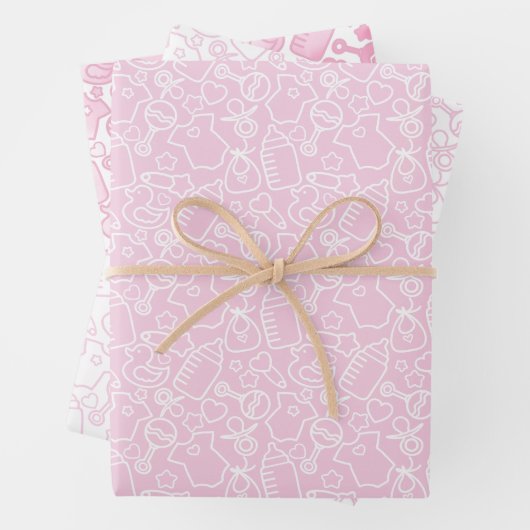 Sweet Sprinkles Sweet Pinks Geschenkpapier Set (Beispiel)