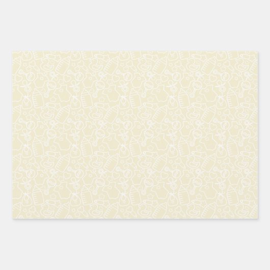 Sweet Sprinkles Sweet Yellows Geschenkpapier Set (Vorderseite)