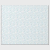 Sweet Sprinkles White Blue Geschenkpapier (Flach)