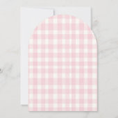 Sweet Sprout Baby Dusche Einladung (Rückseite)