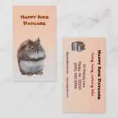 Sweet Squirrel Daycare Visitenkarte (Vorne/Hinten)