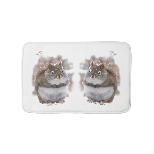 Sweet Squirrels Animal Bath Matts Badematte (Vorderseite)