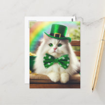 Sweet St. Patricks Day Niedlich Cat