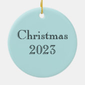 Sweet Stached Glass Bunny Rabbit Keramik Ornament (Hinten)