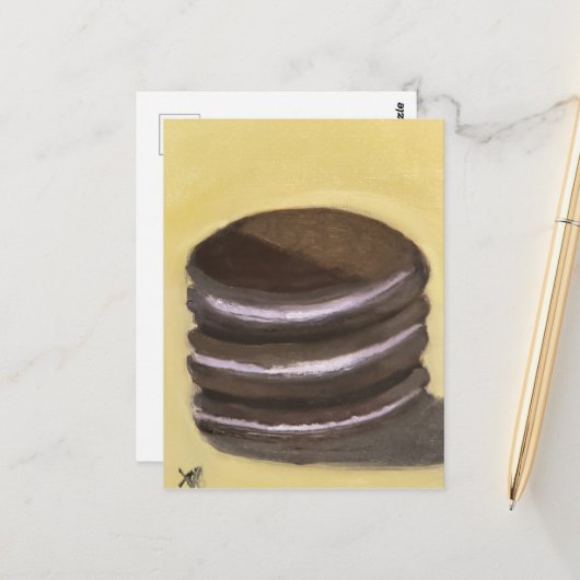 Sweet Stack Postkarte (Vorderseite/Rückseite Beispiel)