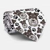 Sweet Standard Schnauzer Miniatur Pet Welpen Hund Krawatte (Gerollt)